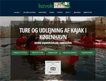 Tablet Screenshot of kayakrepublic.dk